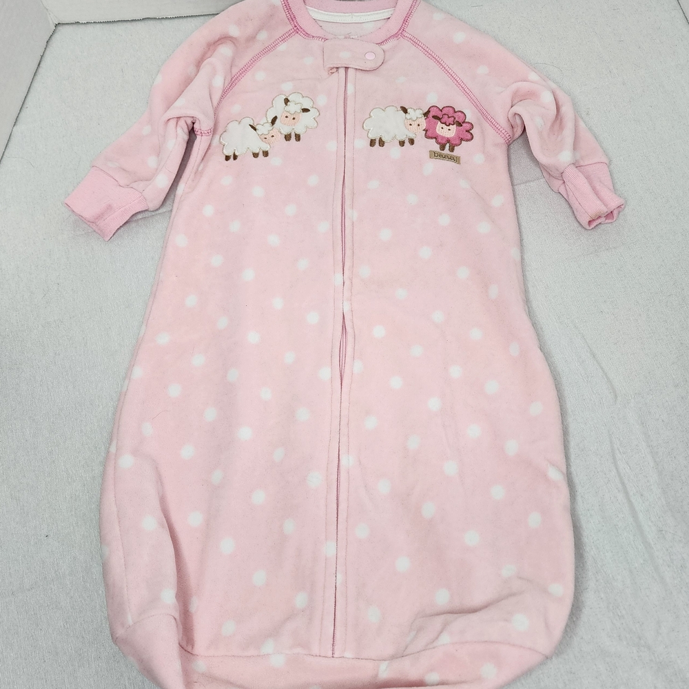 Carter's Pink Polka Dot Baby Sleep Sack